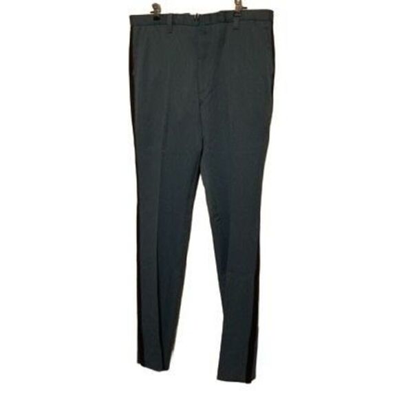 Riverside Size 37/M Blue Black Stripe Police Security Uniform Pants *New* - Picture 8 of 9